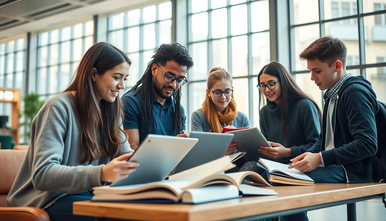 University campus and academic environment in Lisbon